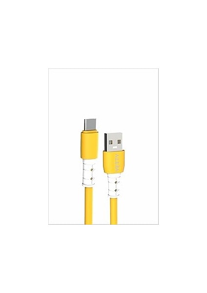 Pdateknoloji Yetty 3A Lightning, Type-C, Type-C To Type-C Silikonlu Data ve Hızlı Şarj Kablosu 1m S