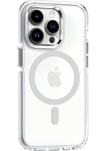iPhone 14 Pro Bella Magsafe Kapak - Gri - CRM7535-8478
