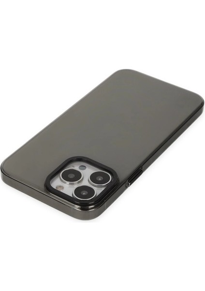 iPhone 14 Pro Kılıf Anka Pc Sert Metal Kapak - Siyah - CRM6453-3740