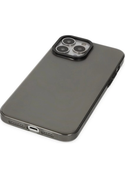 iPhone 14 Pro Kılıf Anka Pc Sert Metal Kapak - Siyah - CRM6453-3740