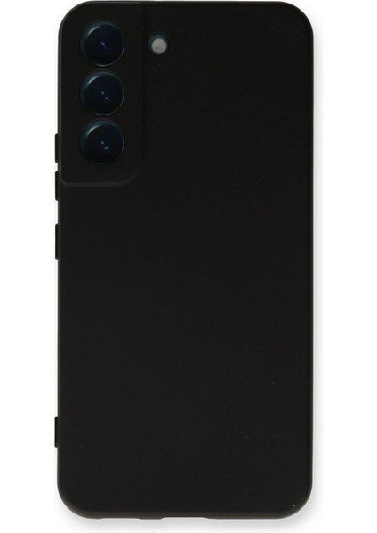 Samsung Galaxy S23 Plus Kılıf Nano Içi Kadife Silikon - Siyah - CRM4718-8066