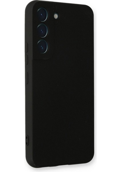 Samsung Galaxy S23 Plus Kılıf Nano Içi Kadife Silikon - Siyah - CRM4718-8066