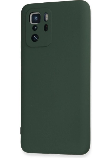 Xiaomi Poco X3 Gt Kılıf Nano Içi Kadife Silikon - Koyu Yeşil - CRM9923-7594 modelleri