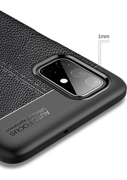 Samsung Galaxy M51 Kılıf Auto Focus Kapak - Kırmızı - CRM3391-8735