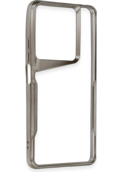 Xiaomi Redmi Note 13 Pro 4g Kılıf Boyi Silikon Kapak - Titan Gri - CRM3818-3276