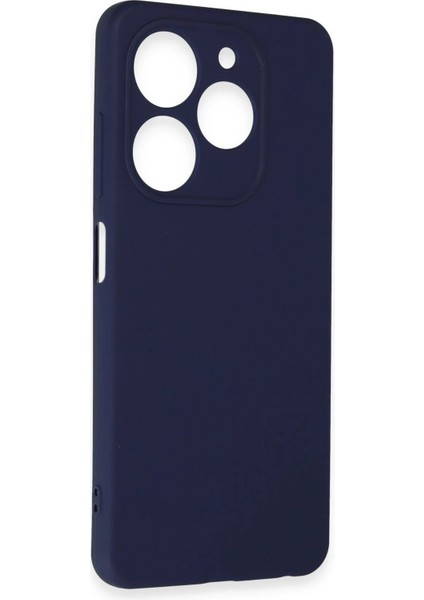 Tecno Spark Go 2024 Kılıf First Silikon - Lacivert - CRM3375-3035 modelleri