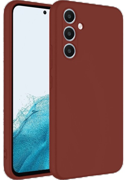 Samsung Galaxy A16 5g Kılıf First Silikon - Bordo - CRM3838-2553