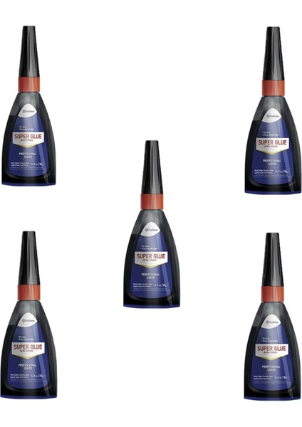Super Glue Yağ Bazlı Süper Yapıştırıcı (5'li PAKET)50GR - Japon Yapıştırıcısı