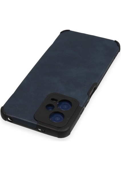 Xiaomi Redmi Note 12 5g Kılıf Loop Deri Silikon - Lacivert - CRM2033-3869