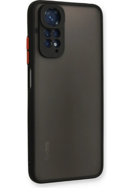 Xiaomi Redmi Note 11 Kılıf Montreal Silikon Kapak - Siyah - CRM7993-8959