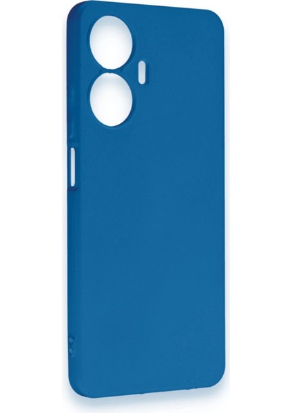 Realme C55 Kılıf First Silikon - Mavi - CRM1047-1850 fırsatları