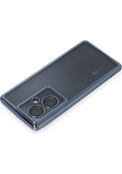 Vivo V29 Lite Kılıf Lensli Silikon - Açık Mavi - CRM9281-2873 modelleri