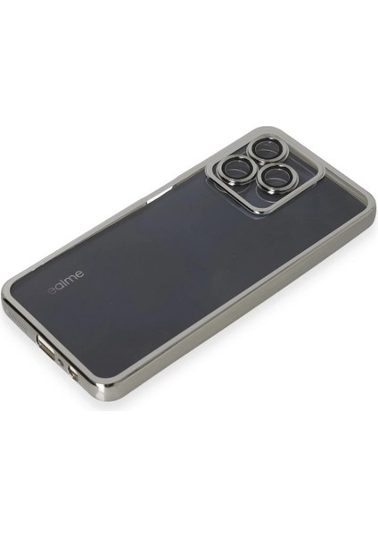 Realme C53 Kılıf Lensli Silikon - Gümüş - CRM2385-6353 fırsatları