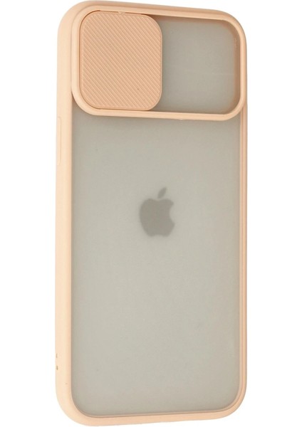 iPhone 12 Pro Max Kılıf Palm Buzlu Kamera Sürgülü Silikon - Pembe - CRM1418-2368 modelleri