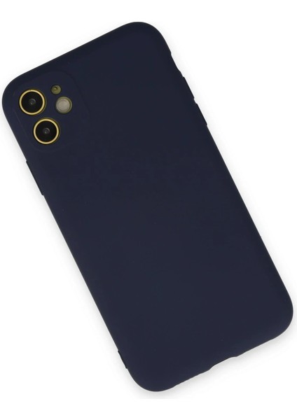 iPhone 11 Kılıf Nano Içi Kadife Silikon - Lacivert - CRM3953-9580 fiyatları