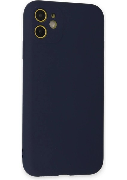 iPhone 11 Kılıf Nano Içi Kadife Silikon - Lacivert - CRM3953-9580 modelleri