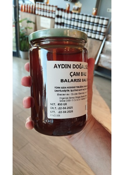 Aydın Doğal Çam Balı 850 gr – Katkısız Çam Lezzeti