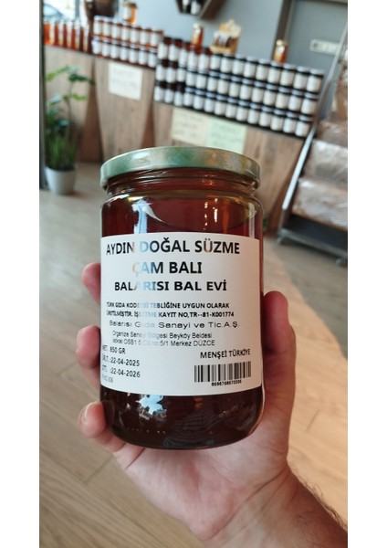 Aydın Doğal Çam Balı 850 gr – Katkısız Çam Lezzeti