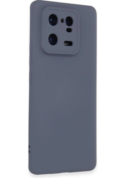 Xiaomi Mi 13 Pro Kılıf Nano Içi Kadife Silikon - Gri - CRM7224-7471 fiyatları