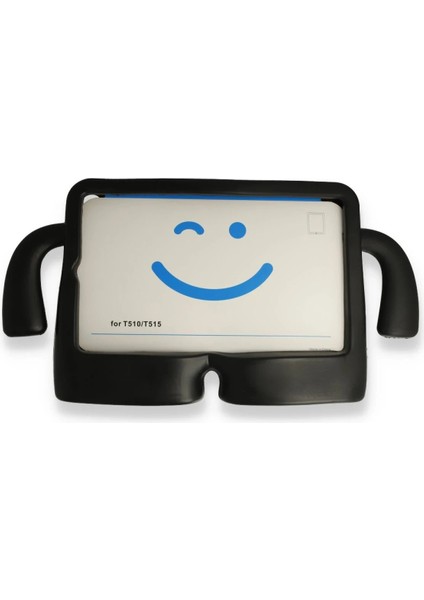 iPad 2022 10.9 (10.nesil) Kılıf Karakter Tablet Silikon - Siyah - CRM6632-7435