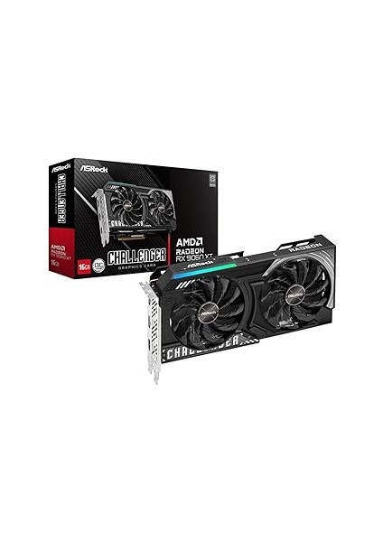 Asrock Radeon Rx 9060 Xt Challenger 16GB Ekran Kartı