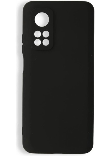 Xiaomi Mi 10T Kılıf Nano Içi Kadife Silikon - Siyah - CRM5275-3314