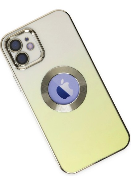 iPhone 12 Kılıf Best Silikon - Sarı - CRM3110-2082