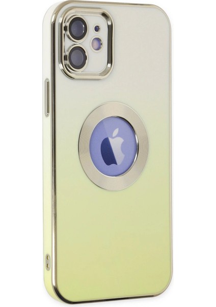 iPhone 12 Kılıf Best Silikon - Sarı - CRM3110-2082