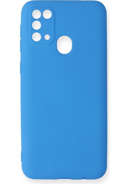 Samsung Galaxy M31 Kılıf First Silikon - Mavi - CRM3172-8070