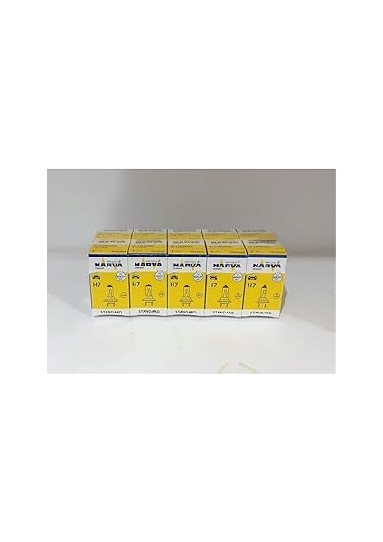 10 Adet 12V H7 55W Halojen Ampul 48328