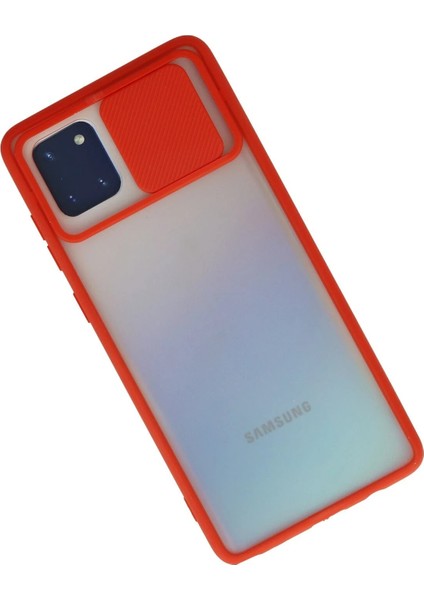 Samsung Galaxy A81 / Note 10 Lite Kılıf Palm Buzlu Kamera Sürgülü Silikon - Kı - CRM7976-9646 fiyatları