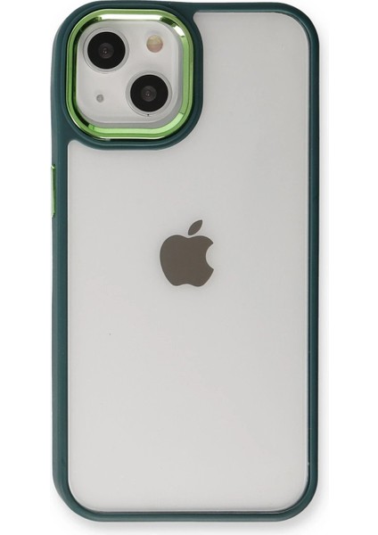iPhone 14 Plus Kılıf Dora Kapak - Haki Yeşil - CRM1432-3937 modelleri