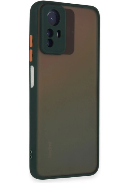 Xiaomi Redmi Note 12S Kılıf Montreal Silikon Kapak - Yeşil - CRM5428-2378