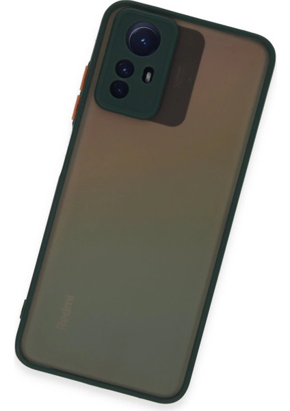 Xiaomi Redmi Note 12S Kılıf Montreal Silikon Kapak - Yeşil - CRM5428-2378