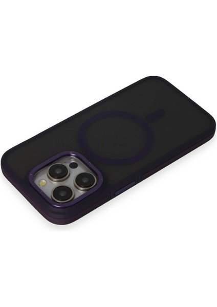 iPhone 14 Pro Max Kılıf Rocky Magsafe Kapak - Derin Mor - CRM2517-6499