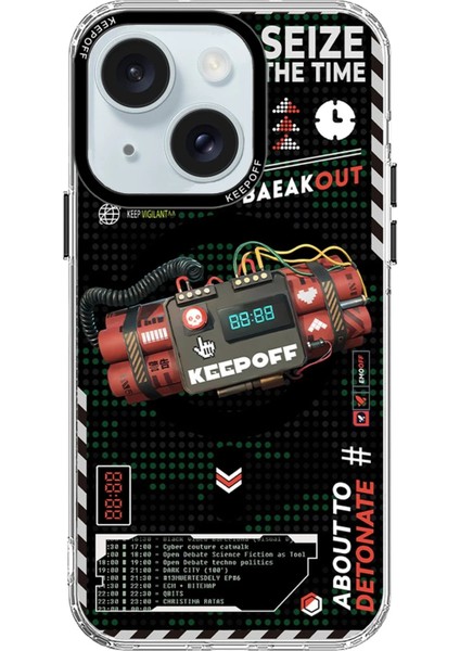 iPhone 15 Battlefield Magsafe Kapak - Blasting - CRM3880-6364