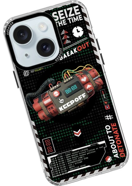 iPhone 15 Battlefield Magsafe Kapak - Blasting - CRM3880-6364