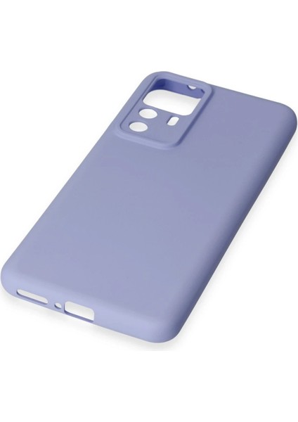 Xiaomi Mi 12T Pro Kılıf Nano Içi Kadife Silikon - Lila - CRM3537-4194
