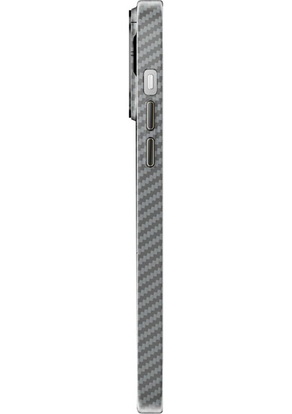 iPhone 13 Pro Kılıf Mekanik Magsafe Kapak - Füme - 2 - CRM6218-6368
