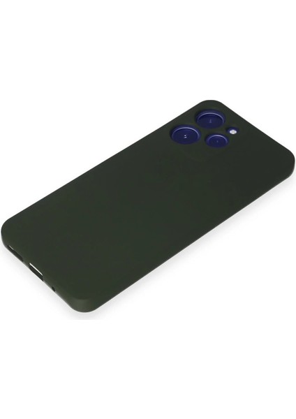 Xiaomi Redmi 12 Kılıf Nano Içi Kadife Silikon - Koyu Yeşil - CRM9378-7183 fırsatları