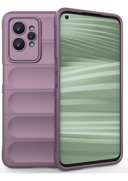 Realme Gt2 Pro 5g Kılıf Optimum Silikon - Mor - CRM2664-2213