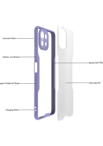 Xiaomi Mi 11 Lite Kılıf Platin Silikon - Yeşil - CRM4560-7609