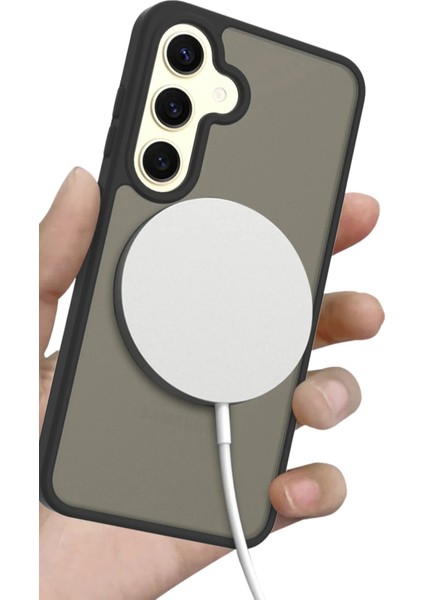 Samsung Galaxy S25 Plus Jota Magsafe Kapak - Çöl Titanyum - CRM1231-3327