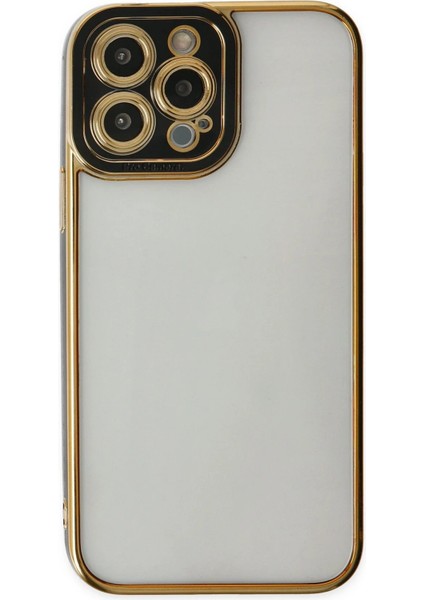 iPhone 14 Pro Kılıf Liva Lens Silikon - Siyah - CRM5425-9960