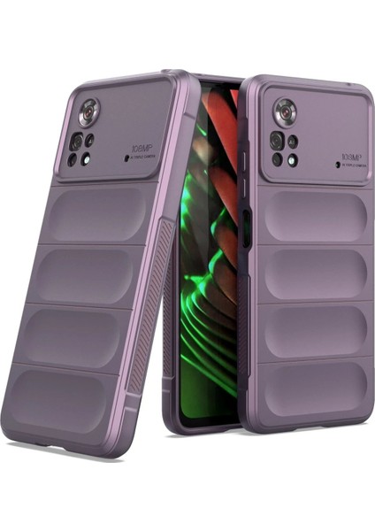 Xiaomi Poco X4 Pro 5g Kılıf Optimum Silikon - Mor - CRM9138-2683 fiyatları