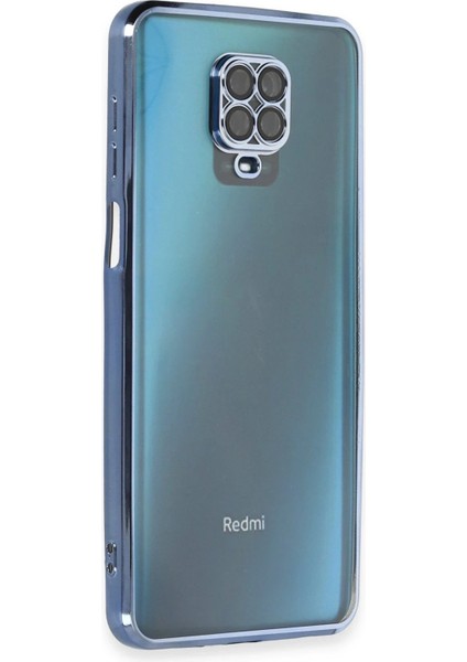 Xiaomi Redmi Note 9 Pro Kılıf Lensli Silikon - Açık Mavi - CRM3526-8516