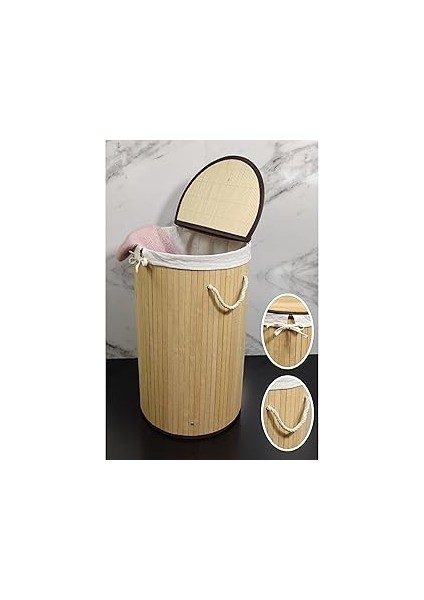 Digithome Yuvarlak Çamaşır Sepeti CL-6001-01