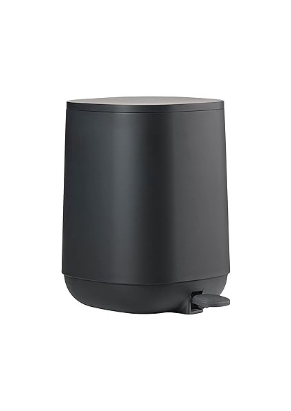Zone Denmark Time Banyo Çöp Kutusu, Küçük Kozmetik Kovası, Kapaklı Çöp Kutusu, Çap 20,8 Cm, Yü