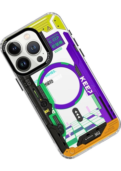 iPhone 15 Pro Max Future Armor Magsafe Kapak - No1 Machine - CRM7772-5108