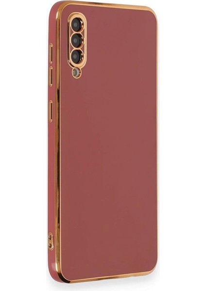 Samsung Galaxy A70 Kılıf Volet Silikon - Kırmızı - CRM5805-4223